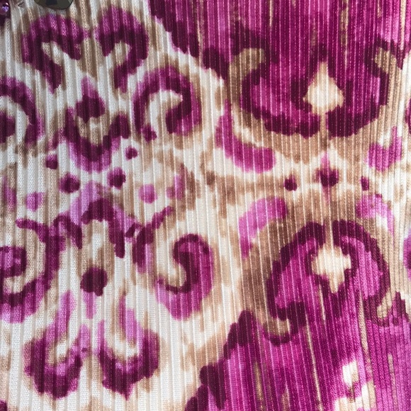 🌻3/25🌻 AD Pleated Blouse Distressed Beading - Picture 5 of 7